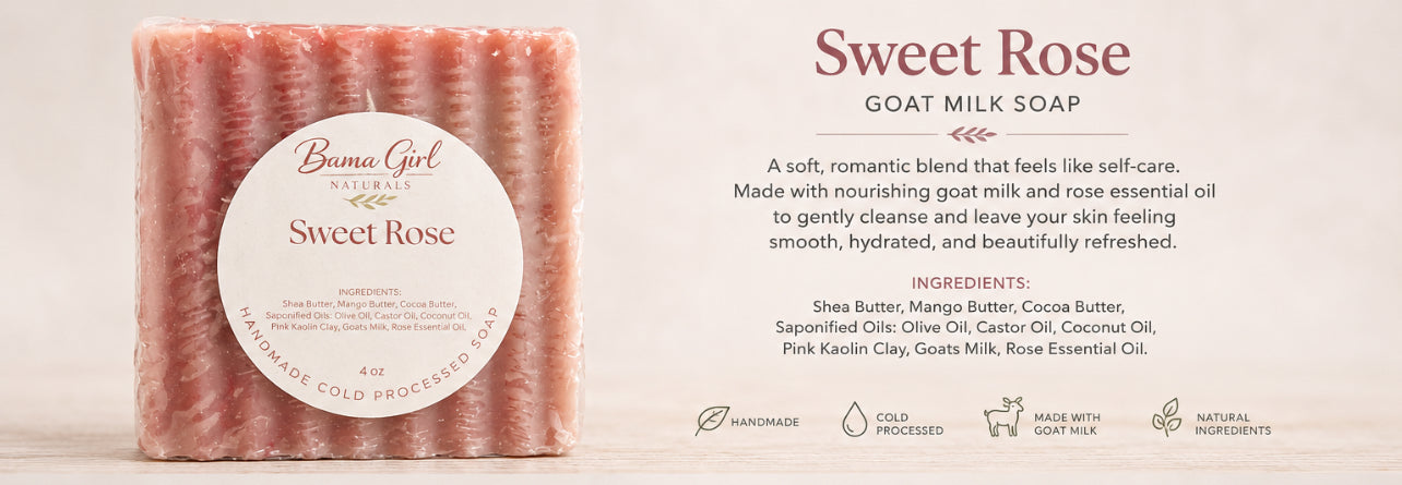 Luxury natural body soap