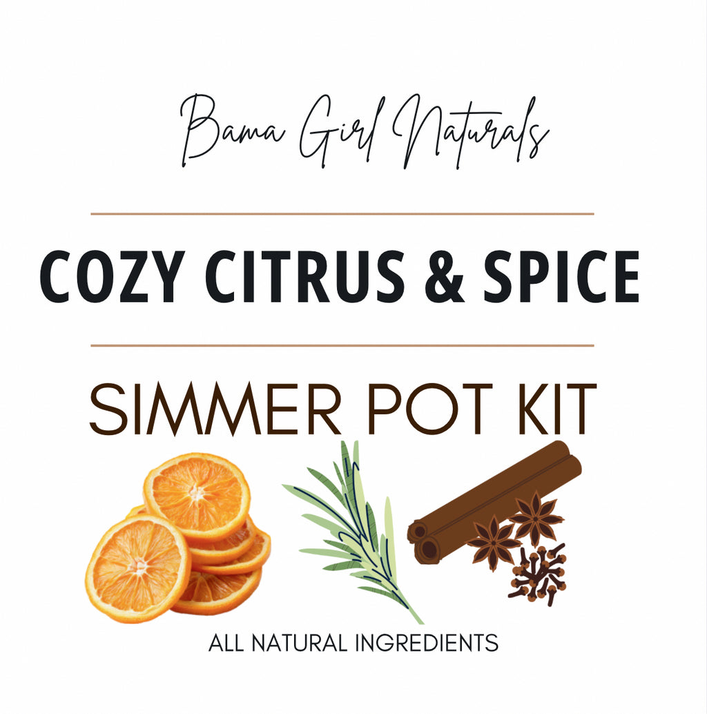 Cozy citrus & Spice simmer pot