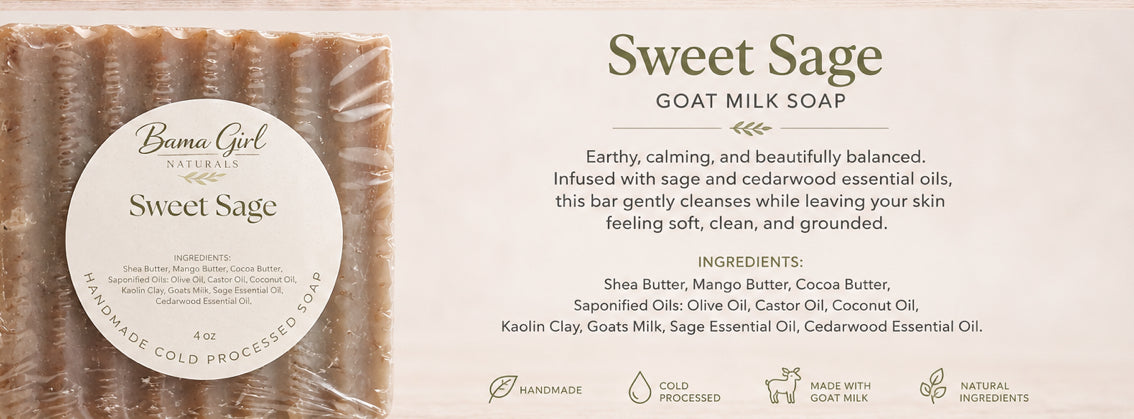 Luxury natural body soap