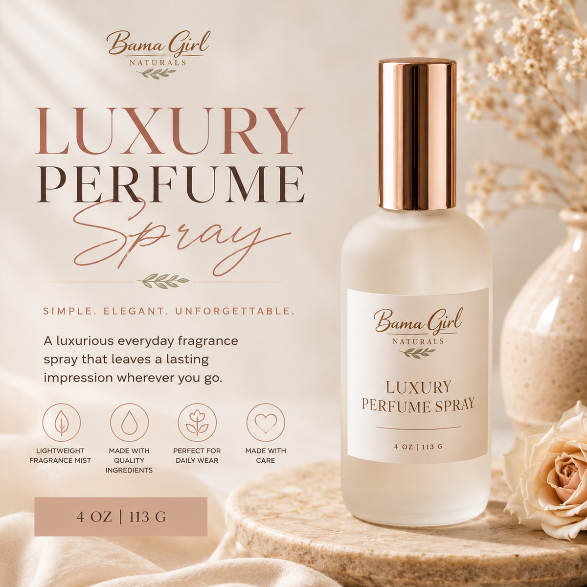 Luxury Perfume Spray