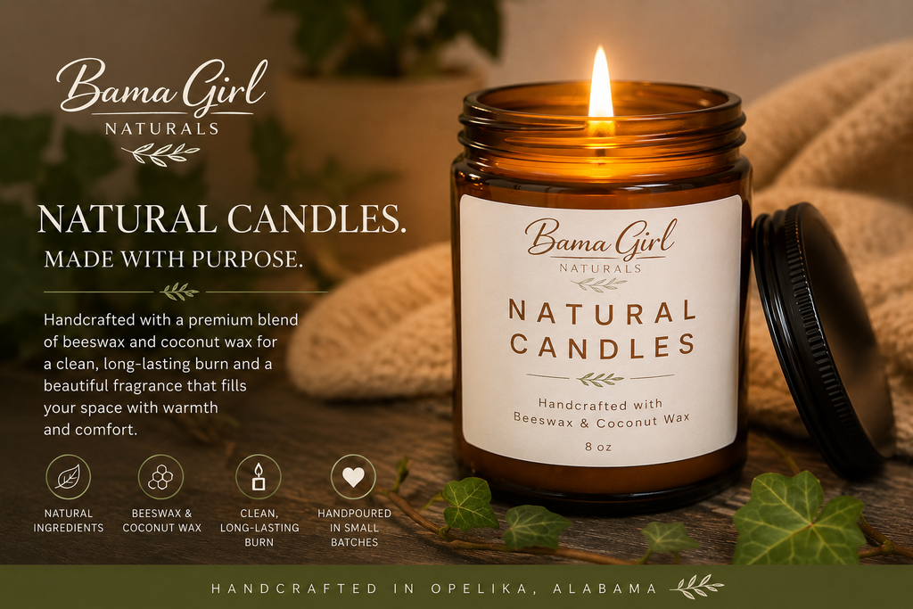 Natural Luxury Candle – 8 oz