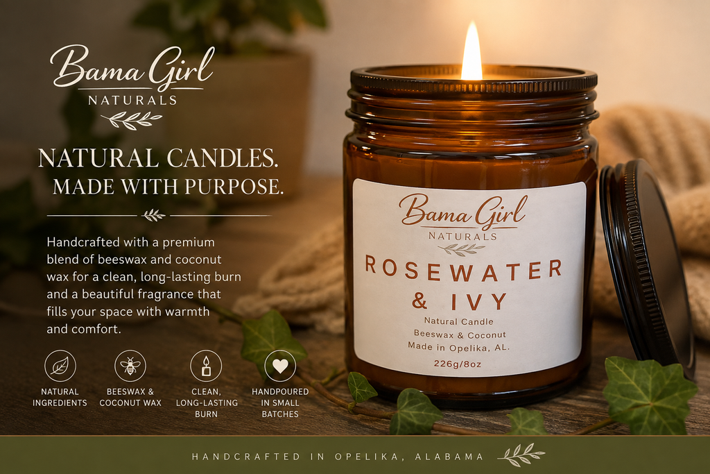 Natural Luxury Candle – 8 oz