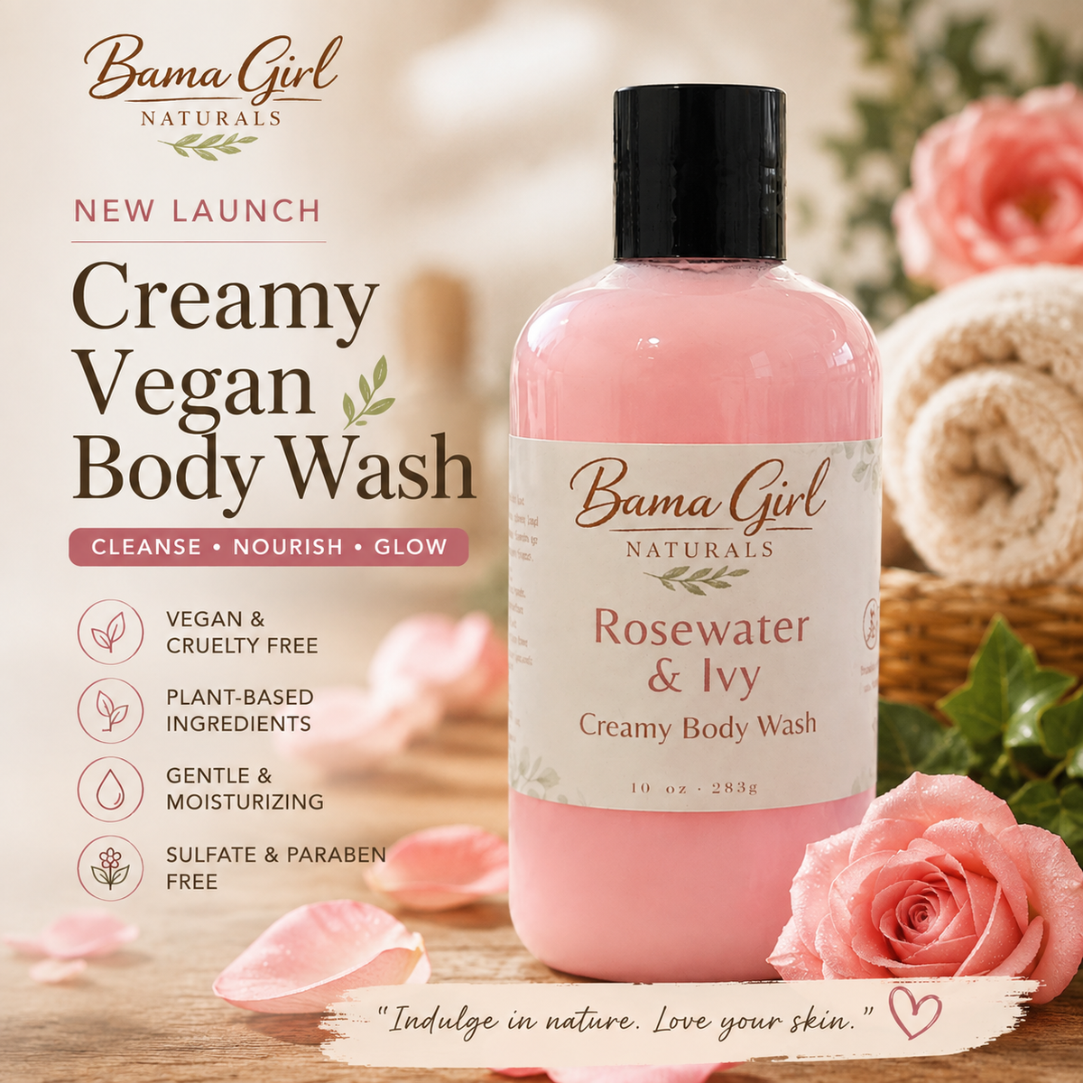 Creamy Vegan Body Wash