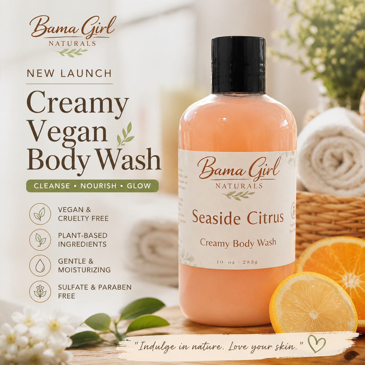 Creamy Vegan Body Wash